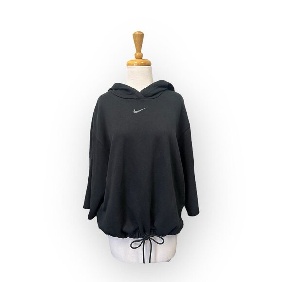 Nike Tops - Nike Sportswear Icon Clash Cropped Hoodie Size S Small Black